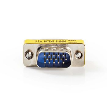 VGA Adapter | VGA Male | VGA Male | Nickel Plated | Straight | Metal | Metal | Polybag VGA Adapter | VGA Male | VGA Male | Nickel Plated | Straight | Metal | Metal | Polybag